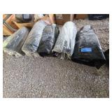 Lot - Black Polyethylene Pipe Wrap Rolls