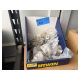 Lot - Assorted Irwin Industrial Tool Bits and Fasteners