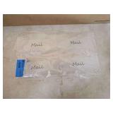 Clear Acrylic Wall-Mounted Mail Organizer Sorter