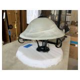 Marbled Glass Accent Flush-Mount Fixture