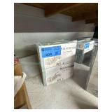 (2) Glacier Bay Two Handle Bathroom Faucet in Brushed Nickel