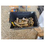 Lot - Assorted Brass Plumbing Fittings and Valves