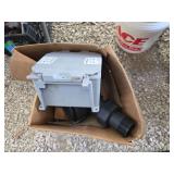 Lot - Kraloy JBX664 Junction Box, CAT Coupling, and Industrial Hardware Assortment