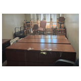 Large Lot of Office Furniture - Desks, Chairs, Credenza & More - Off-Site Pickup
