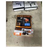 Black and Decker 1/2 Inch Drill Driver and 4-1/2 Inch Small Angle Grinder Set