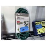 Master Electrician 25-Foot Indoor/Outdoor Extension Cord, 14 Gauge, Multi-Outlet