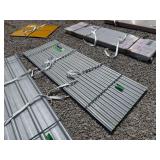 Corrugated Polycarbonate Roof Panels in Clear, 7.87 ft x 3ft x 0.8mm, 30 Pieces