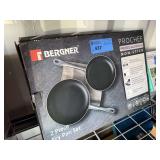 Bergner Prochef 2-Piece Pressed Aluminum Non-Stick Fry Pan Set