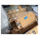 (6) Boxes Brown Drum Liners