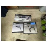 Master Mechanic Power Tool Lot - Reciprocating Saw, Drill Driver, and Hammer Drill
