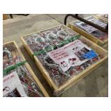 Heavy-Duty D-Ring Shackle Set 30-Piece Assortment