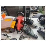 Lot - Black and Decker Belt Sander and Power Drills