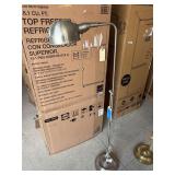 Brushed Metal Floor Lamp