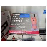 Chicago Electric Power Tools 1/4 Inch Trimmer Router Item 44914