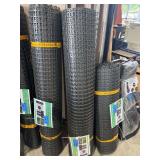 Black Plastic Mesh Safety Fencing Roll 4.9 ft x 164 ft