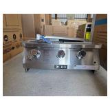 Duro Model 740-SB24BILED Outdoor Propane Gas Grill with LED Knobs