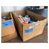 Lot - Assorted Household Hardware, Lighting, and Painting Supplies