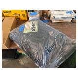Black Outdoor Patio Fabric Screen Cover Sunscreen Net 19.68 x 39.37 Feet