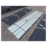 White Metal Roof Panels, 12ft x 3ft x 0.4mm, 70 Pieces