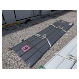 Grey Metal Roof Panels, 12ft x 3ft x 0.4mm, 30 Pieces