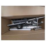 Lot - Assorted Modern LED Light Fixtures and Hardware Parts