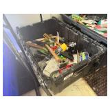 Lot - Assorted Hardware, Hand Tools, and Household Supplies
