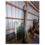 1-Light Outdoor Post Mounted Fixture, Model 549PHB-536P-BK