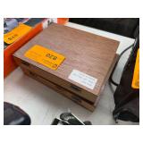 8-Piece Drill Set in Wooden Storage Case SKU P527