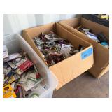 Lot - Hardware Assortment - Hooks, Latches, and Bungee Cords