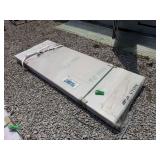 TC SDBK Multiwall Polycarbonate Panel Set, Clear, 35 in x 7.87 ft x 6mm, 20 Pieces