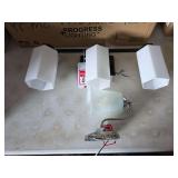 Lot - Assorted Wall Sconce Lighting Fixtures
