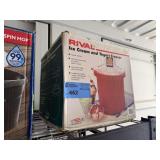 Rival Model 8401 4-Quart Electric Ice Cream and Yogurt Freezer