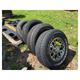 (4) Moto Metal Wheels with Cooper Discoverer SRX and Ironman Tires