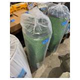 Artificial Grass Turf Roll with Rubber Backing and Drainage Holes, 3.3 ft x 49.2 ft, 0.8 Inch Pile Height