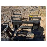 2026 AGT Industrial Unused SSCPF42-2200-WFF Skidsteer Pallet Forks-42", Load- 2200lb