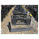 2026 AGT Industrial Unused SSCPF42-2200-WFF Skidsteer Pallet Forks-42", Load- 2200lb