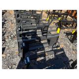 2026 AGT Industrial Unused SSCPF42-2200-WFF Skidsteer Pallet Forks-42", Load- 2200lb