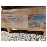 2026 SDLanch Unused SDLC2030FT 20ft x 30ft All-Steel Carport with Enclosed Sidewalls