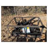 2026 AGT Industry/ Mower King Unused SSECAG-Y HD Skidsteer Auger Set