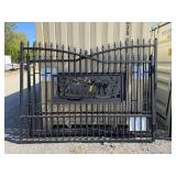 2026 KJ Unused K0720 HD 7ft x 20ft Metal Farm Driveway Gate