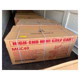 2026 Unused MGC40 Electric Three-Wheeled Cart-Green