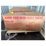 2026 Unused MGC40 Electric Three-Wheeled Cart-Green
