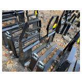 2026 AGT Industrial Unused SSCPF42-2200-WFF Skidsteer Pallet Forks-42", Load- 2200lb