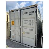 2026 "One Use" 40ft Steel Storage Container