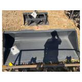 2026 Wolverine Unused TDB-11-84W Skidsteer Bucket