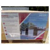 2026 SDLanch Unused SDL4230TGMS 42ftx30ft Triple Garage Metal Shed