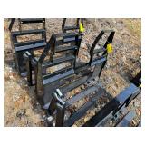 2026 AGT Industrial Unused SSCPF42-2200-WFF Skidsteer Pallet Forks-42", Load- 2200lb
