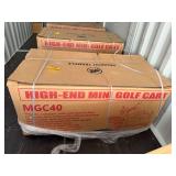 2026 Unused MGC40 Electric Three-Wheeled Cart-Green