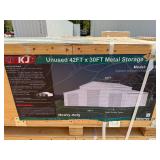2026 KJ Unused K4230W 42ft x 30ft Metal Storage Shed