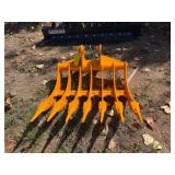 2026 GIYI Unused Mini-Excavator 32in Rake for CAT305
